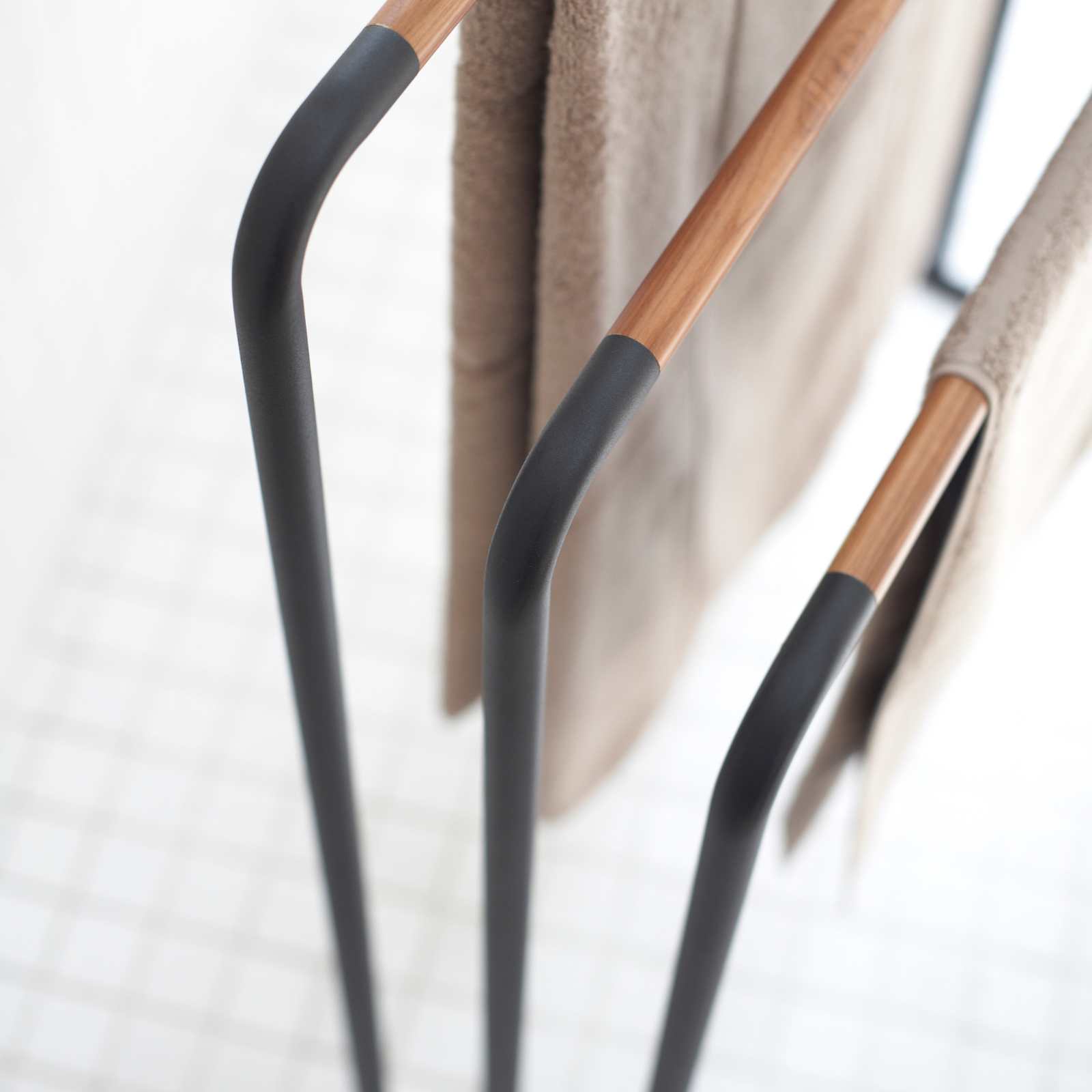 Trendform Handtuchhalter PLAIN Schwarz