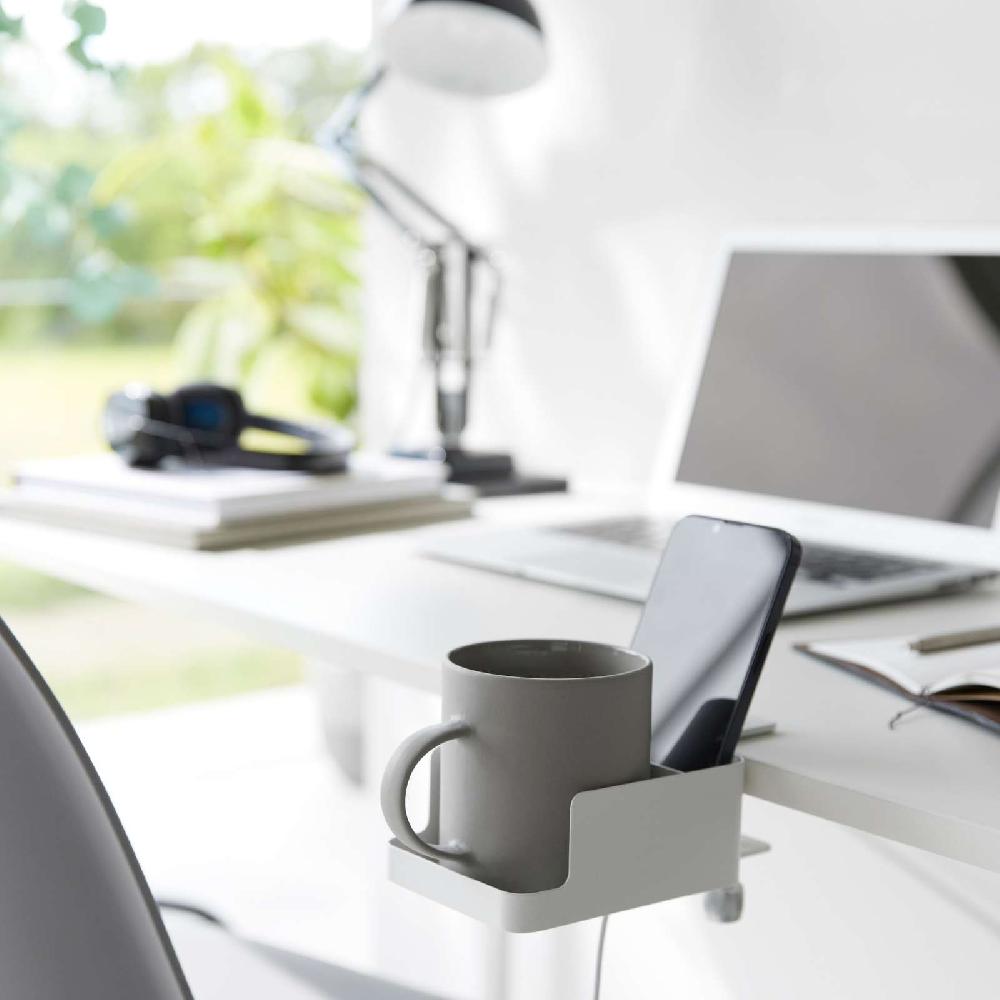 Trendform Handy- & Getränke-Klemm-Halter TOWER Weiss