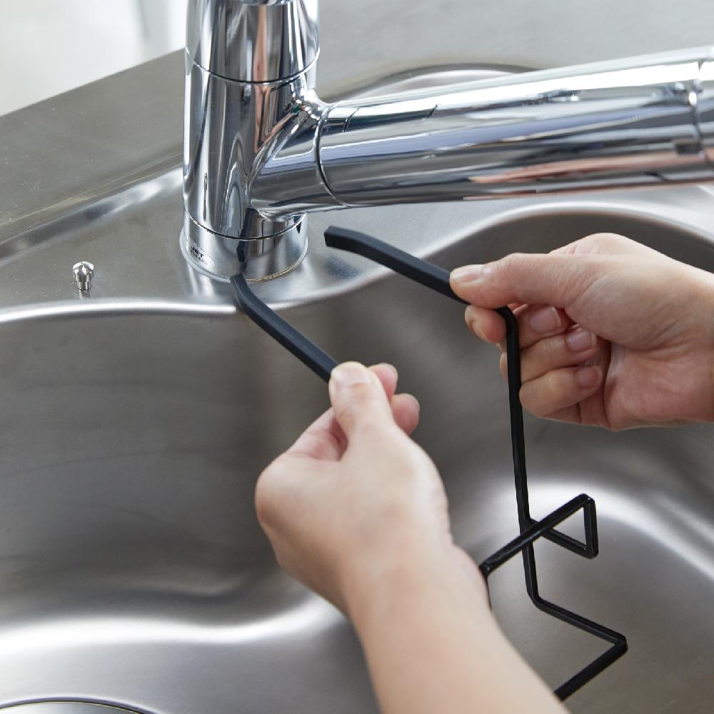 Trendform Hängender Schwammhalter TOWER Schwarz