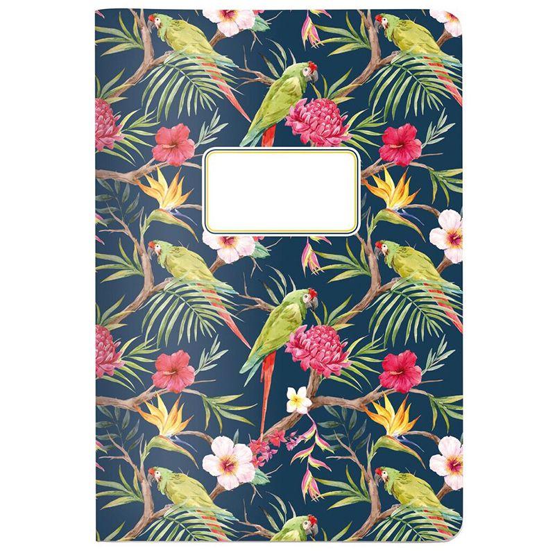 trendform Heft A5 TROPICAL kariert