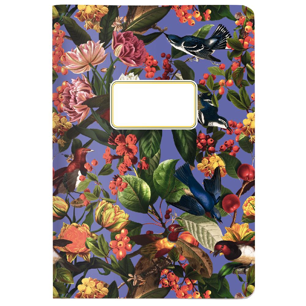 trendform Heft A5 VOGELBEERE blau