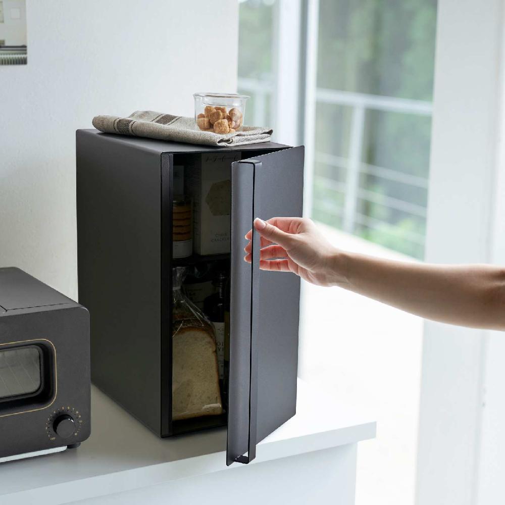 Trendform Hoher Brotkasten TOWER Schwarz