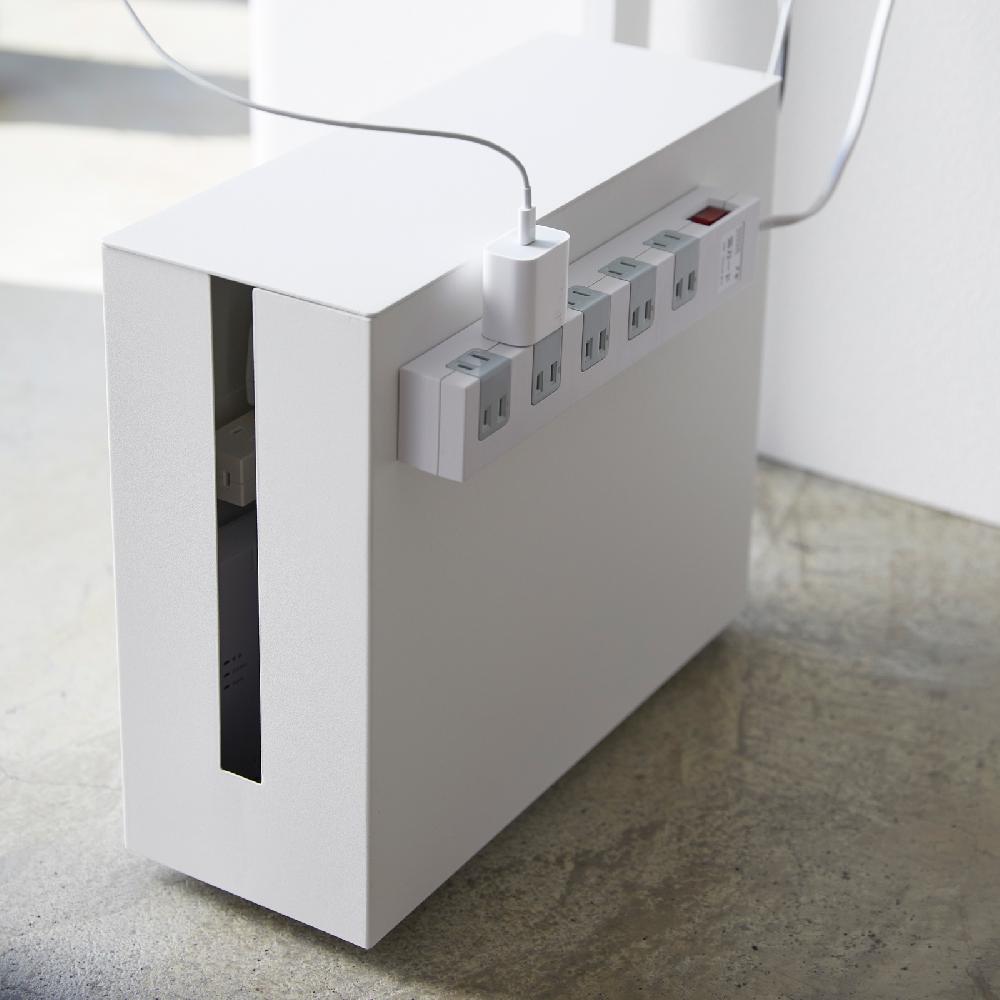 Trendform Kabelbox Mit Rollen TOWER Weiss