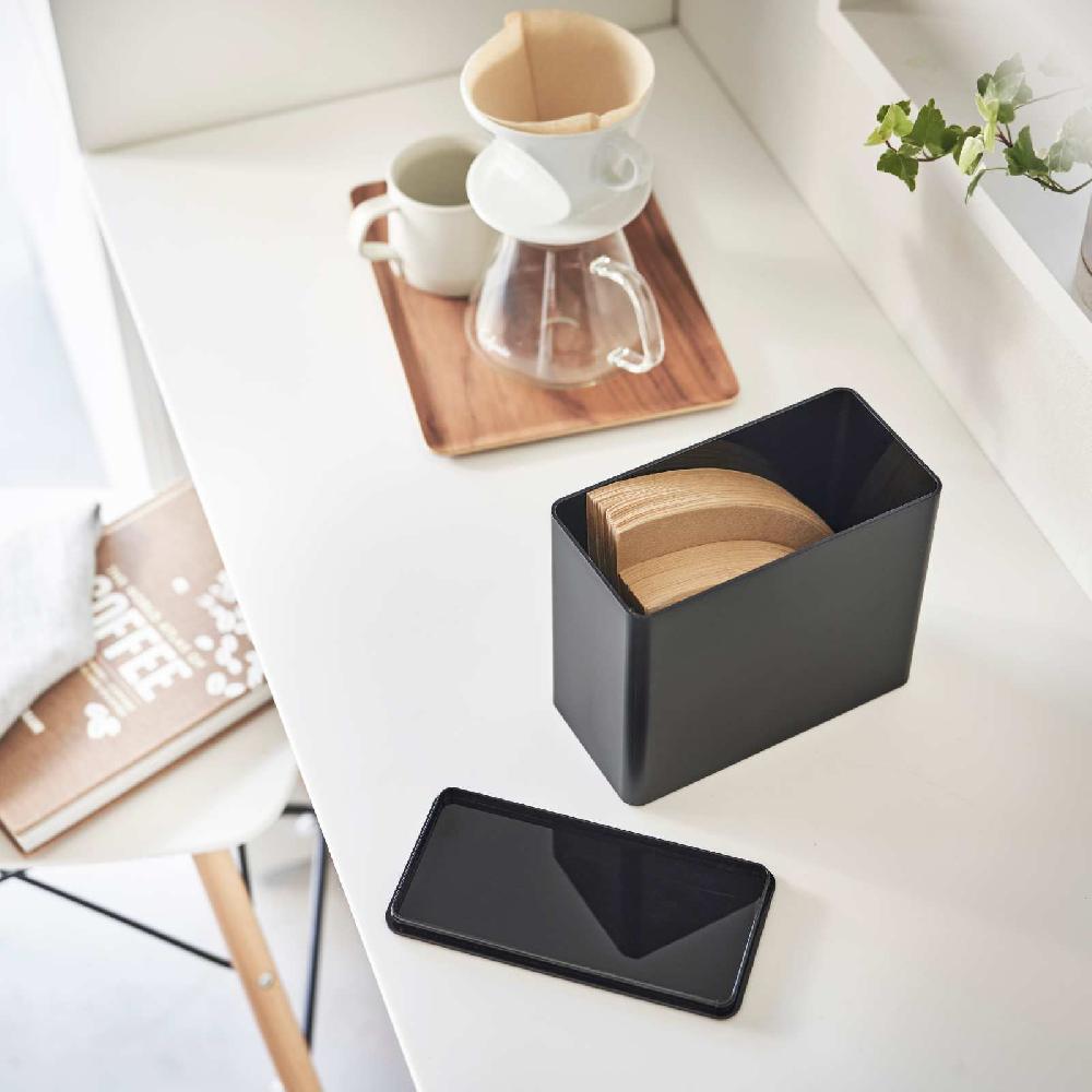 Trendform Kaffeefilterbox TOWER Schwarz