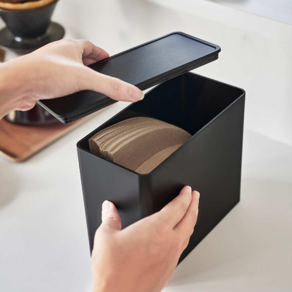 Trendform Kaffeefilterbox TOWER Schwarz