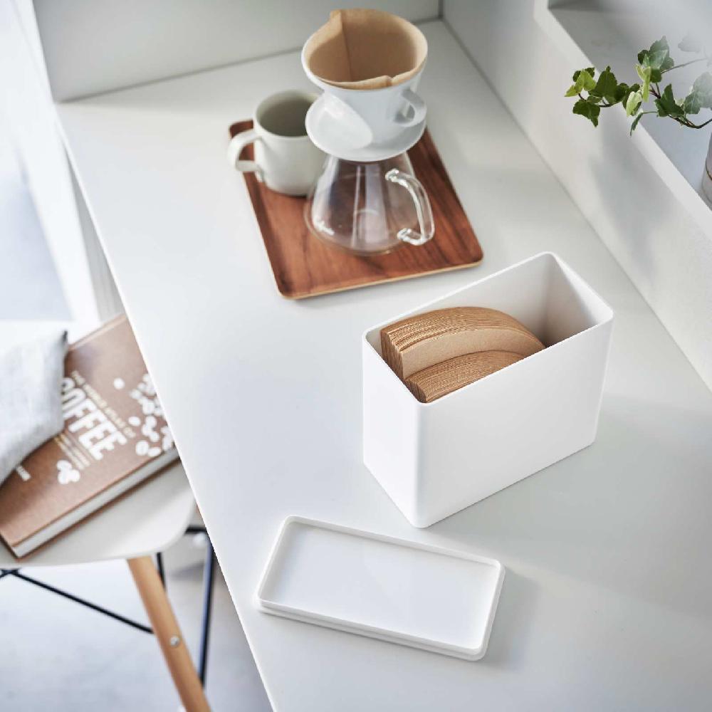 Trendform Kaffeefilterbox TOWER Weiss