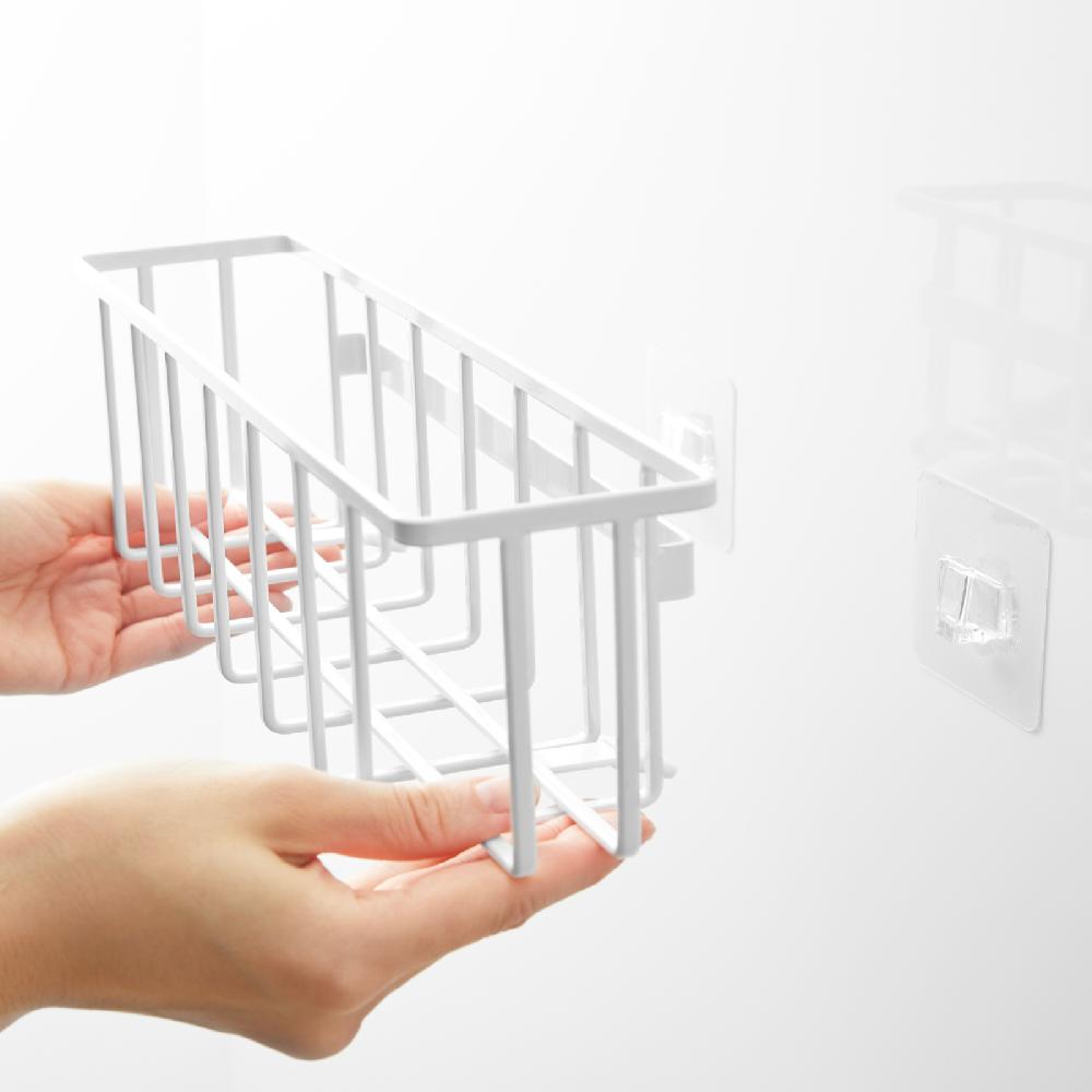 Trendform Klebehaken-Mehrzweckkorb L TOWER Weiss