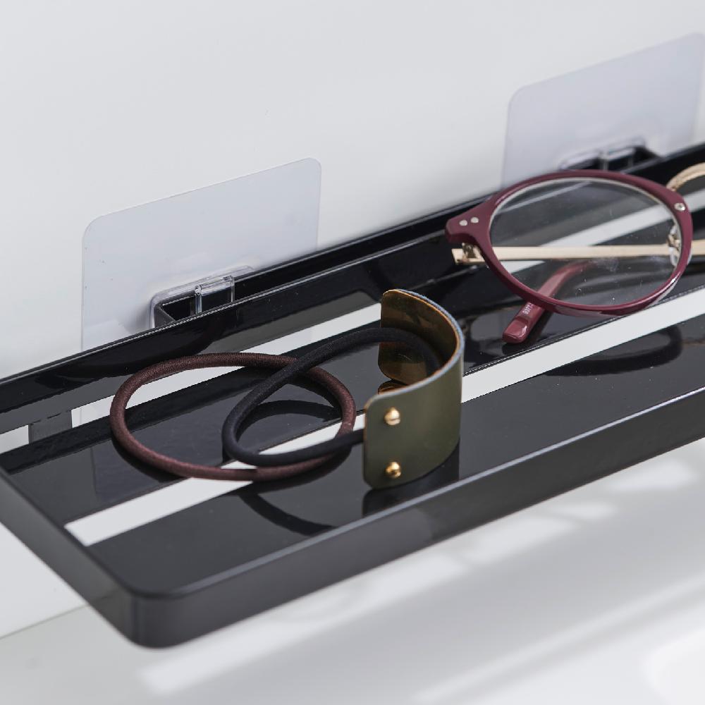 Trendform Klebehaken-Sanitärhalter TOWER Schwarz