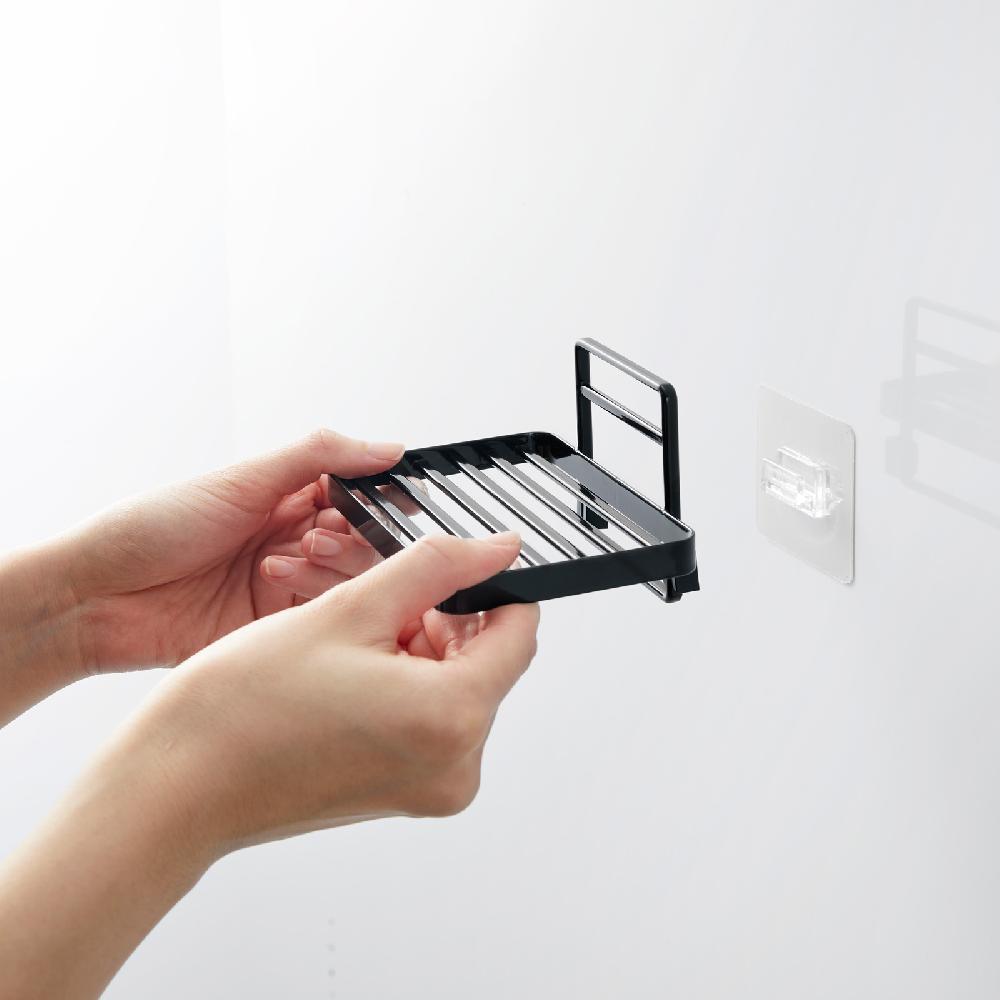 Trendform Klebehaken-Seifenablage TOWER Schwarz