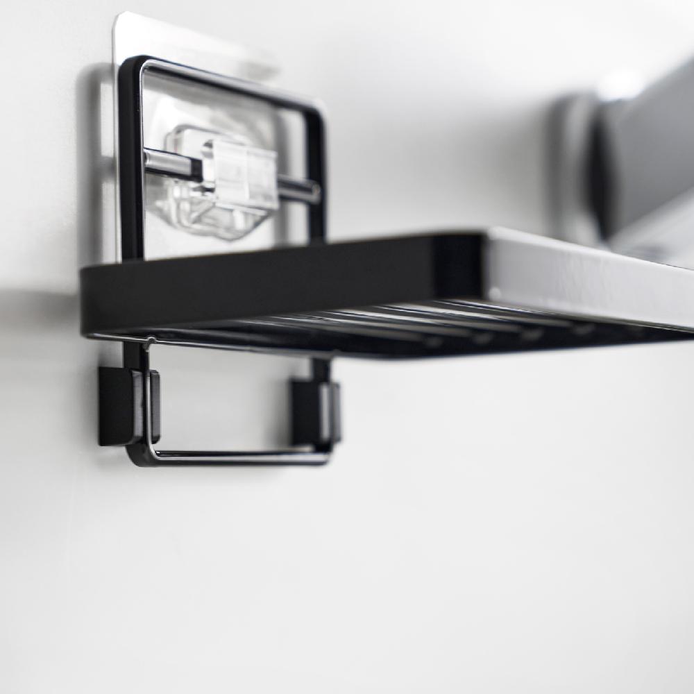 Trendform Klebehaken-Seifenablage TOWER Schwarz