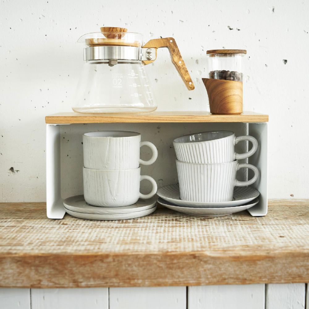 Trendform Küchenregal Stapelbar TOSCA Slim Weiss