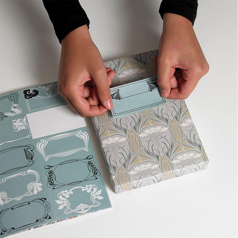 Trendform Label & Sticker Book ART NOUVEAU