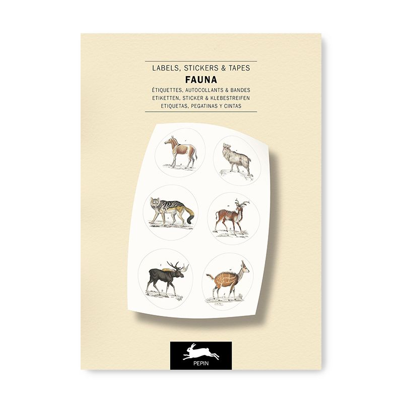 trendform Label & Sticker Book FAUNA