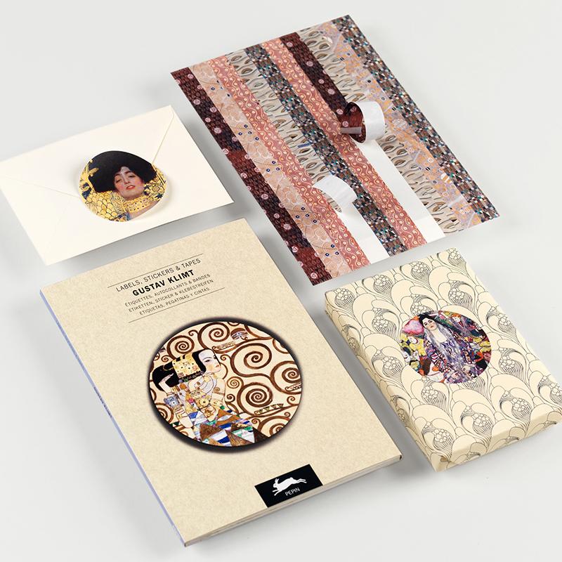 Trendform Label & Sticker Book GUSTAV KLIMT