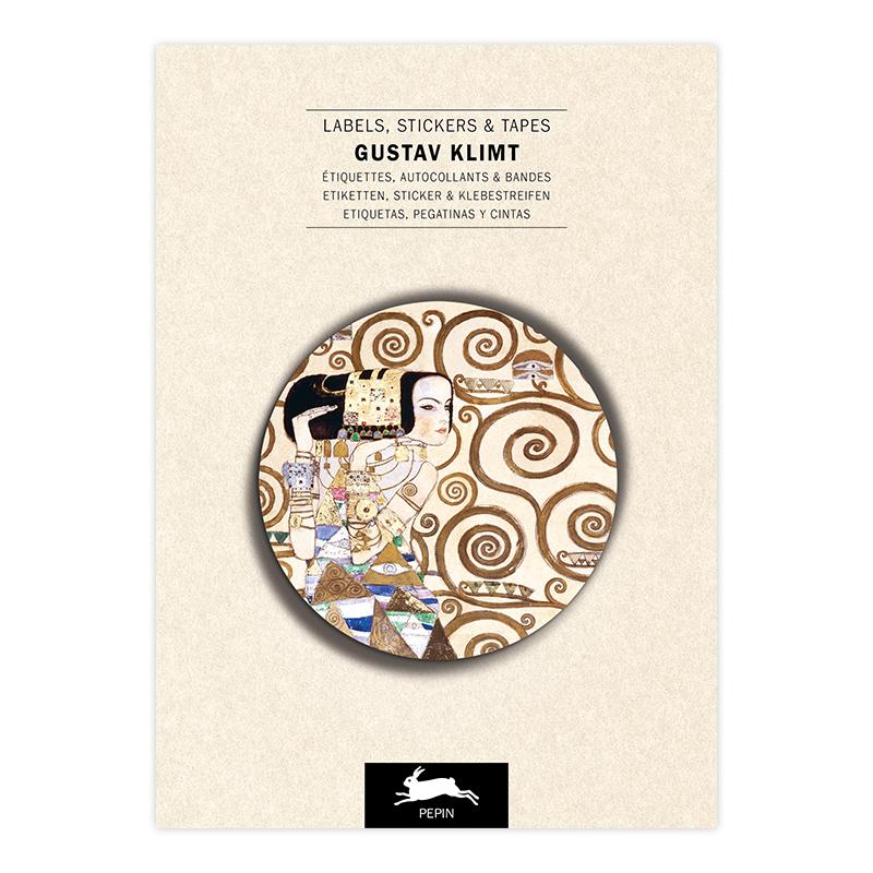 trendform Label & Sticker Book GUSTAV KLIMT
