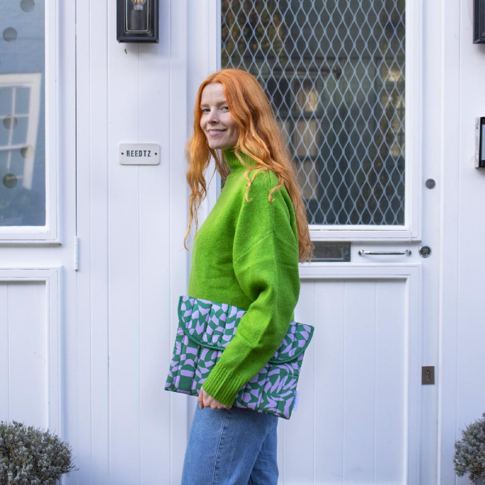 Trendform Laptop Sleeve 13'' Wavy Check