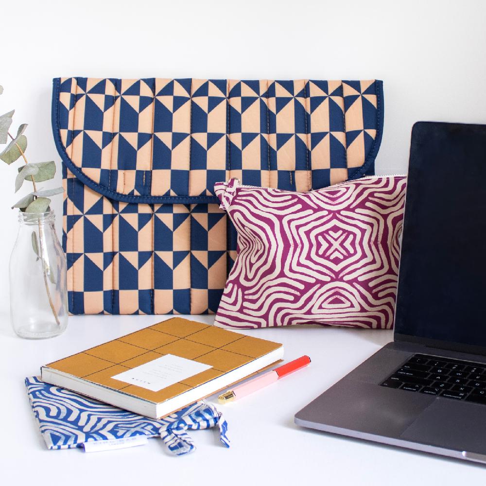 Trendform Laptop Sleeve 16'' Navy Coffee