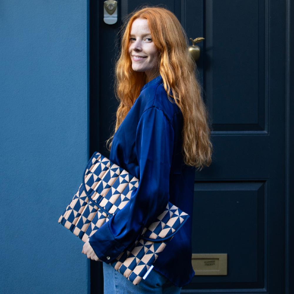 Trendform Laptop Sleeve 16'' Navy Coffee