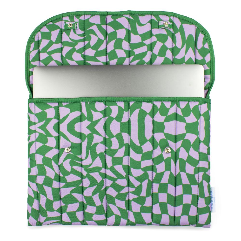 Trendform Laptop Sleeve 16'' Wavy Check