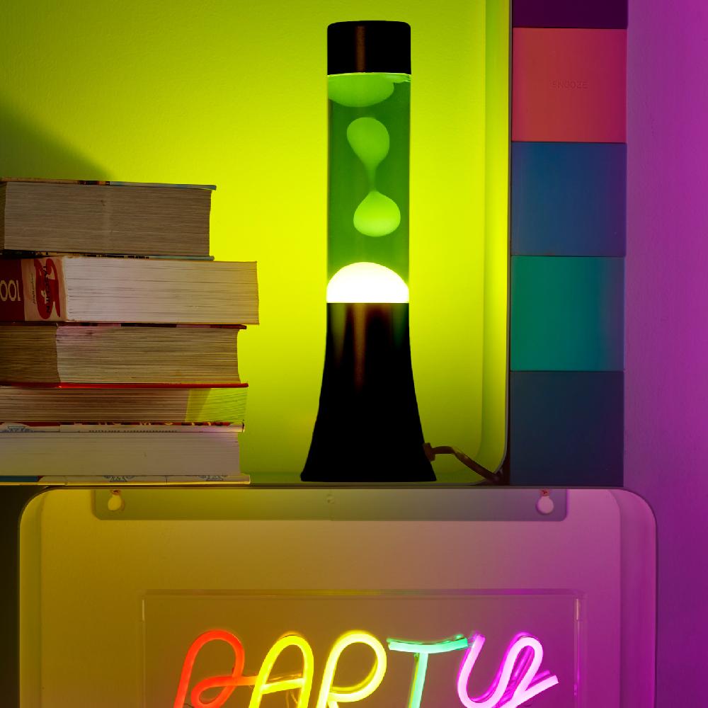 Trendform Lava Lamp MINI Green & Yellow