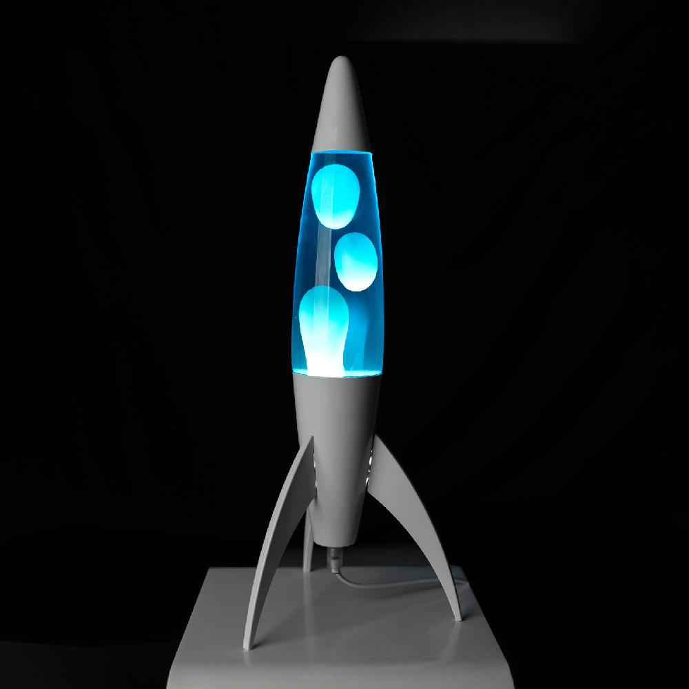 Trendform Lava Lamp ROCKET - Blue