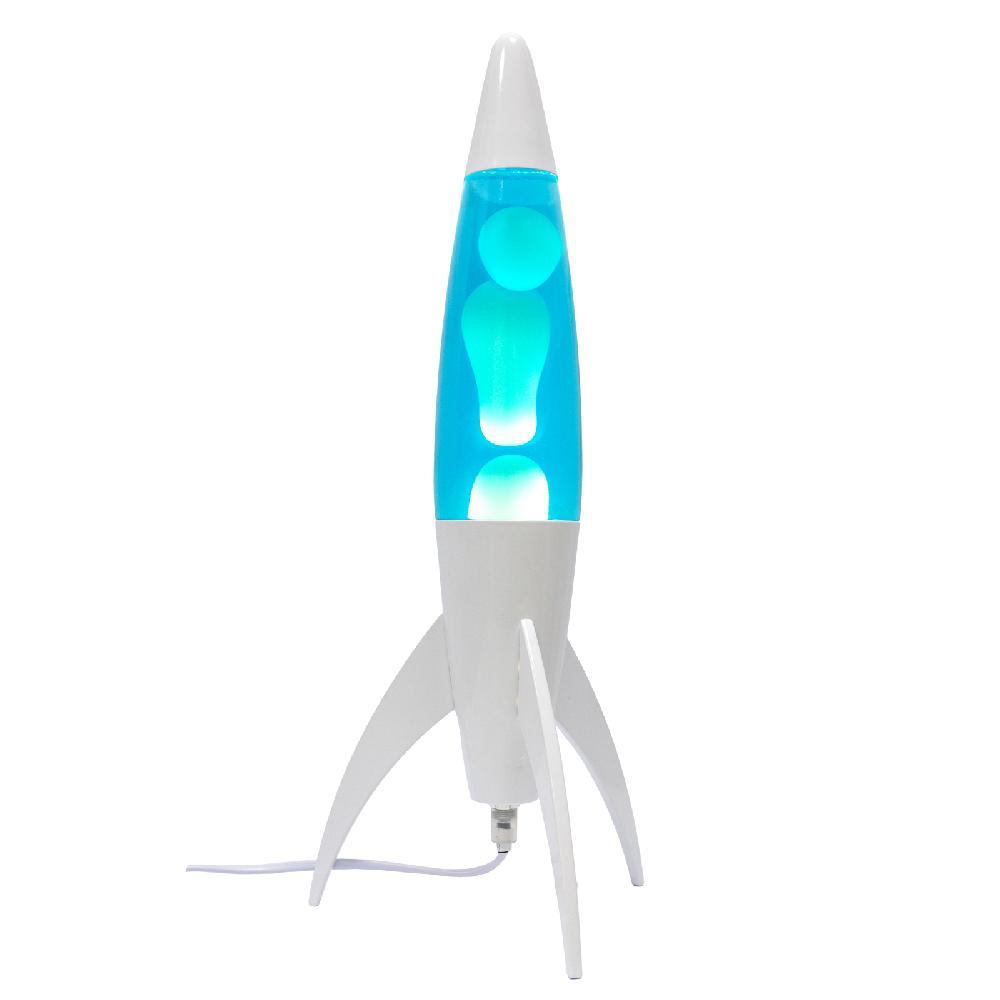 trendform Lava Lamp ROCKET - blue