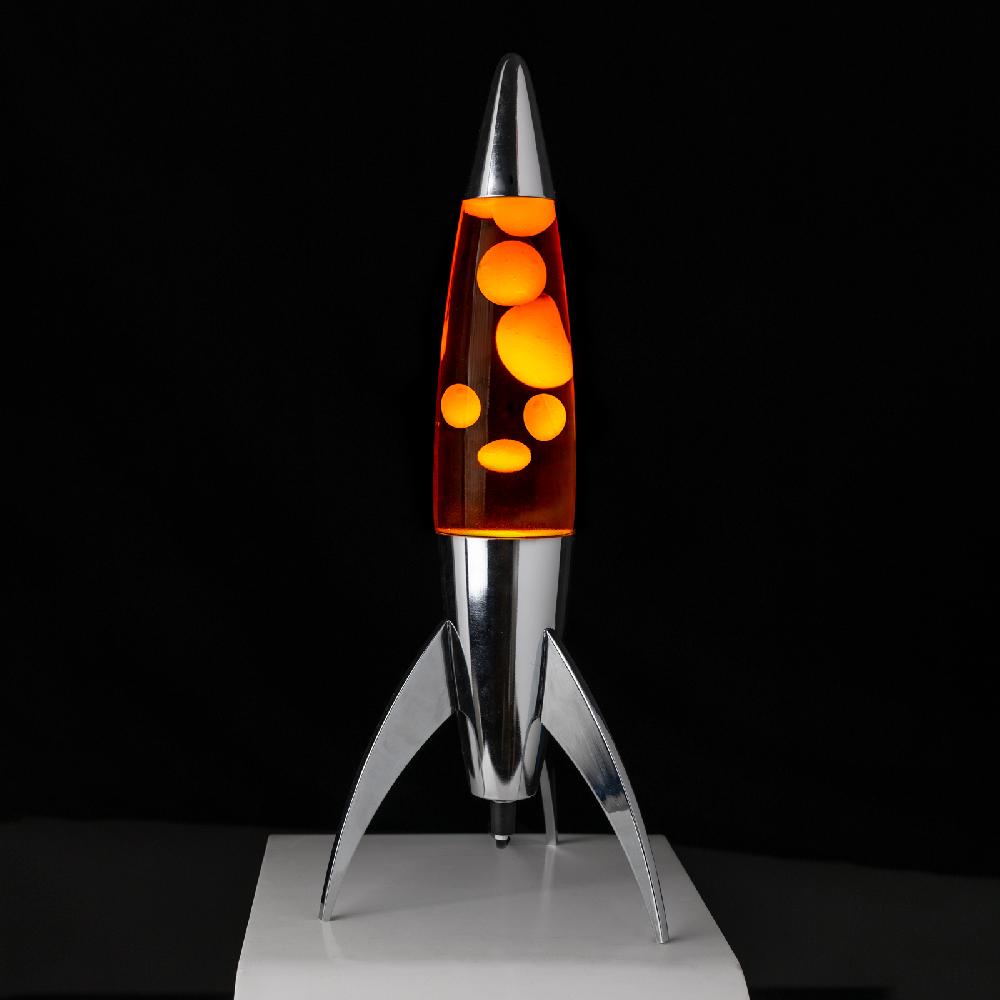 Trendform Lava Lamp ROCKET Orange