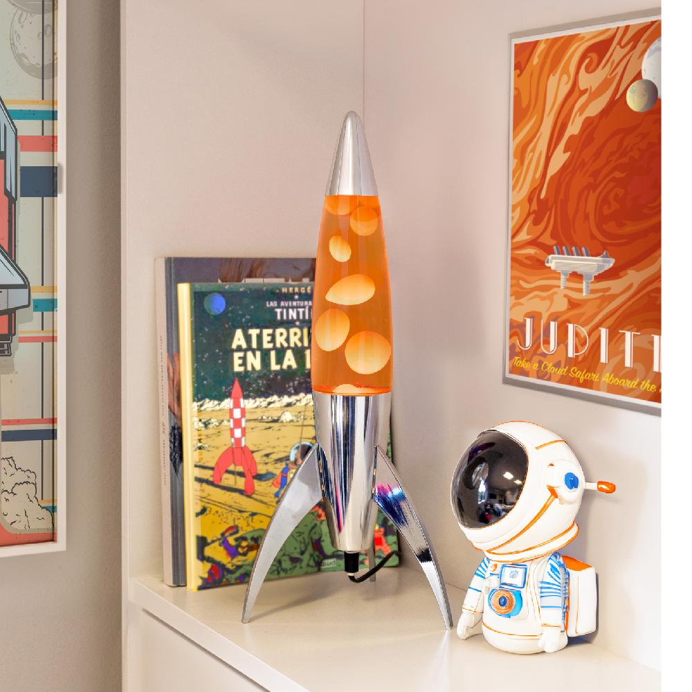 Trendform Lava Lamp ROCKET Orange