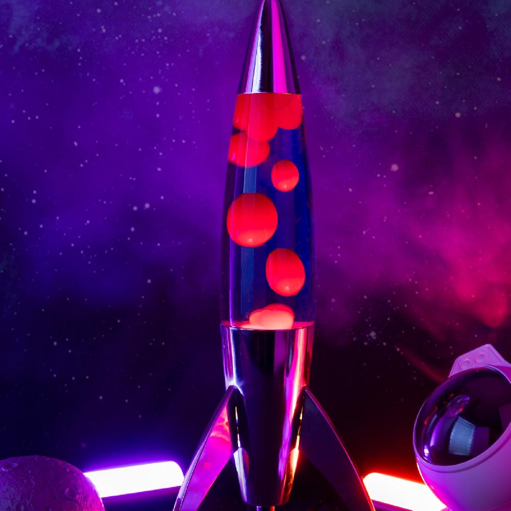 Trendform Lava Lamp ROCKET Purple