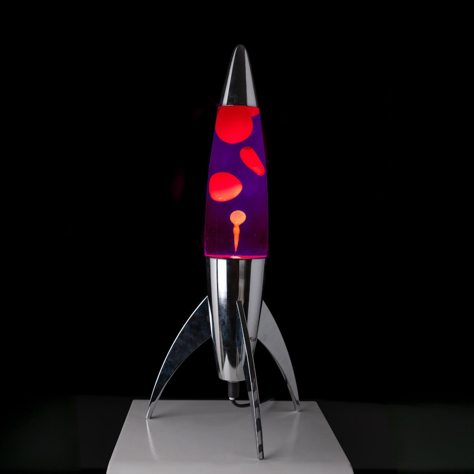 Trendform Lava Lamp ROCKET Purple