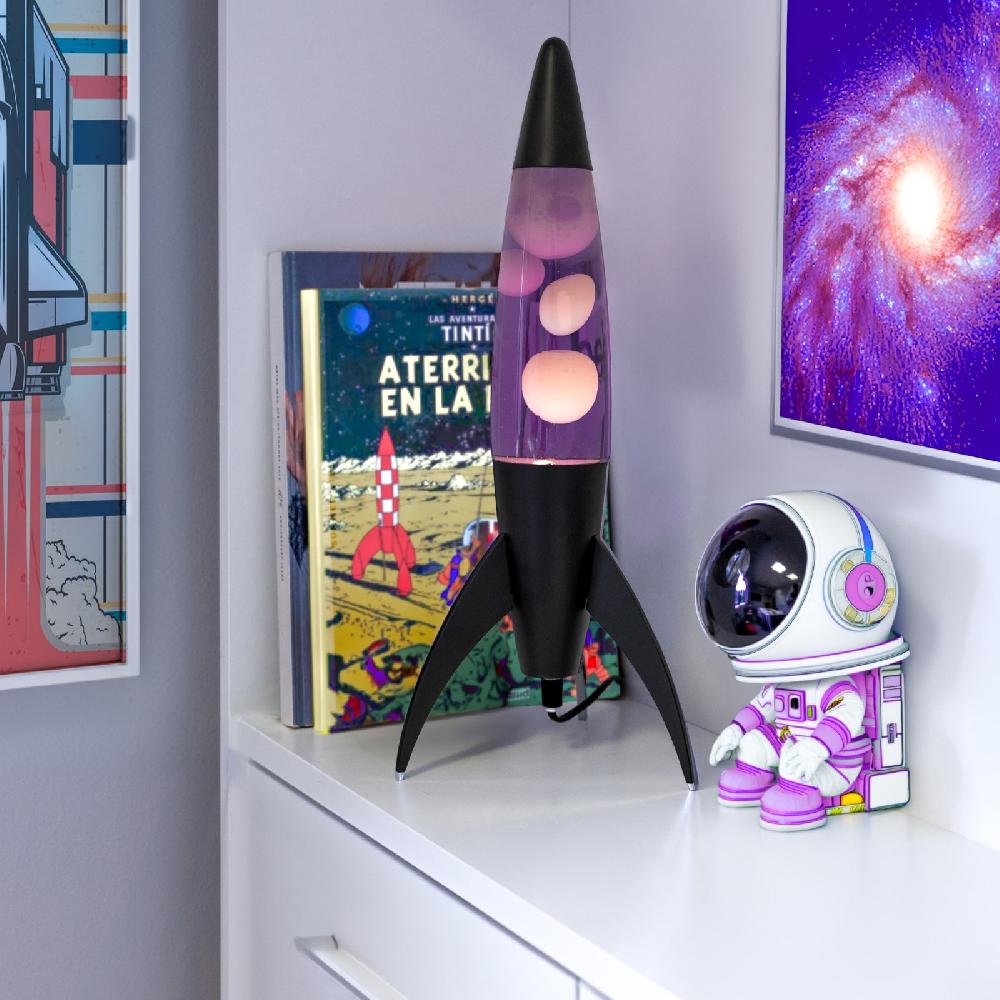 Trendform Lava Lamp ROCKET Purple