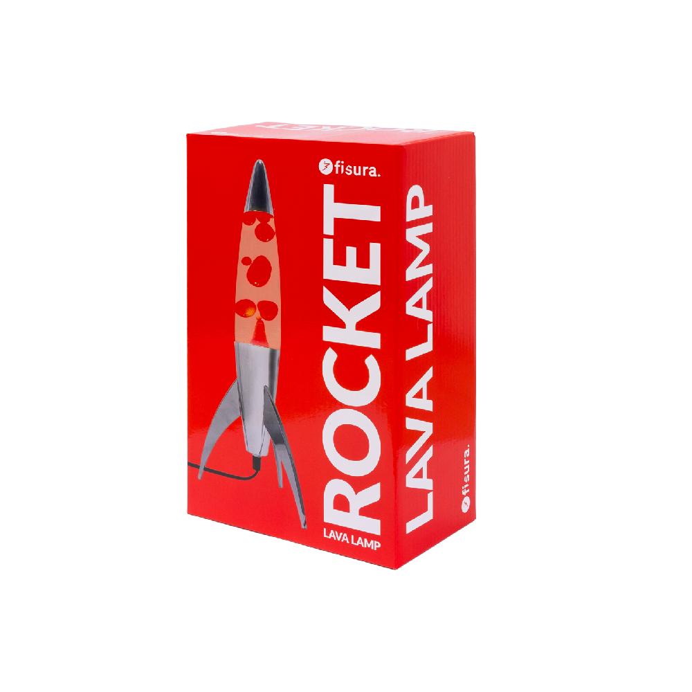 Trendform Lava Lamp ROCKET - Red