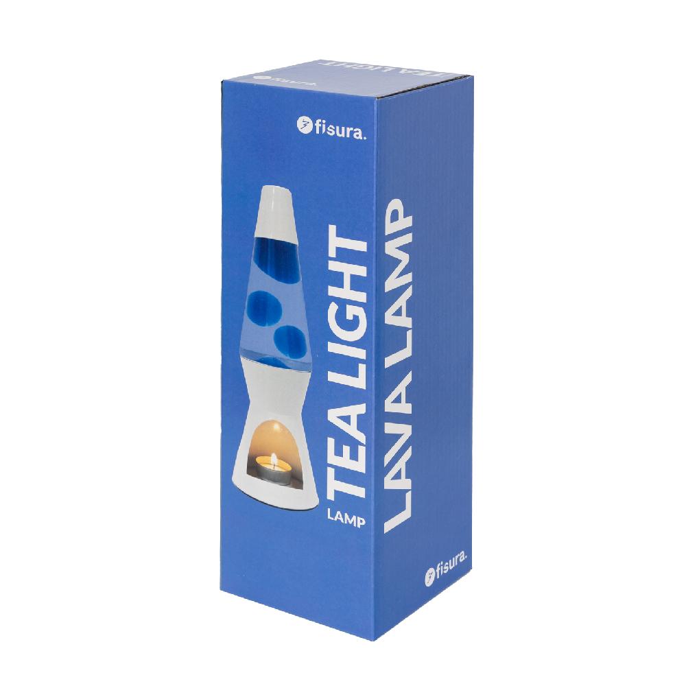 Trendform Lava Lamp T-LIGHT - White & Blue