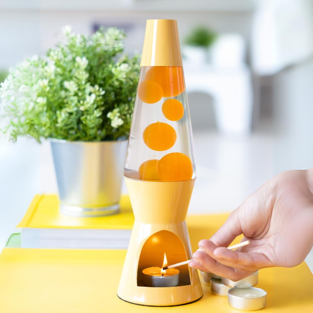 Trendform Lava Lamp T-LIGHT Yellow