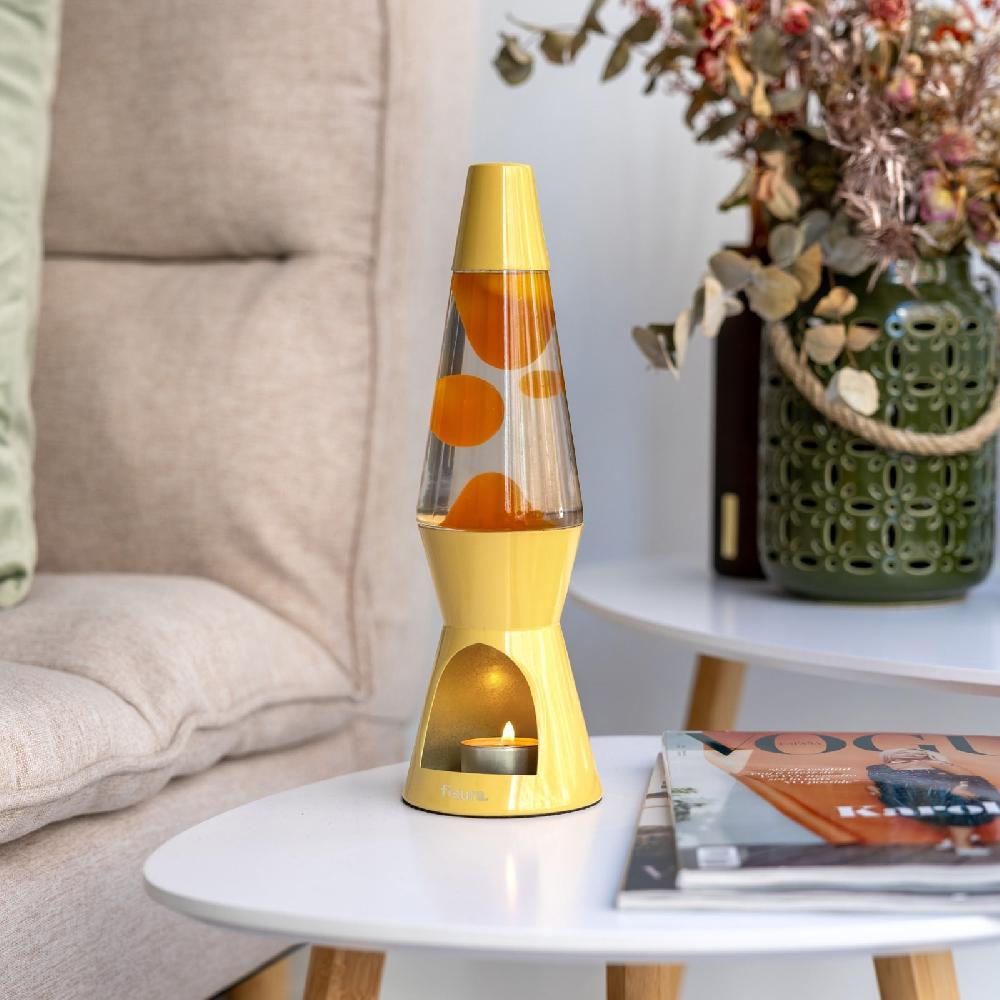 Trendform Lava Lamp T-LIGHT Yellow