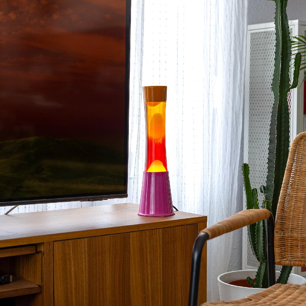Trendform Lava Lamp TOWER Pink & Orange Gradient
