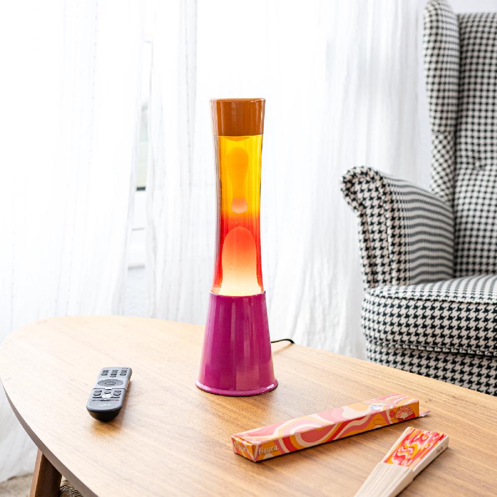 Trendform Lava Lamp TOWER Pink & Orange Gradient