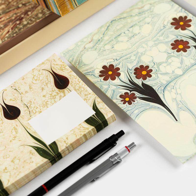 Trendform Letter Writing Set MARBELED PAPER DESIGN