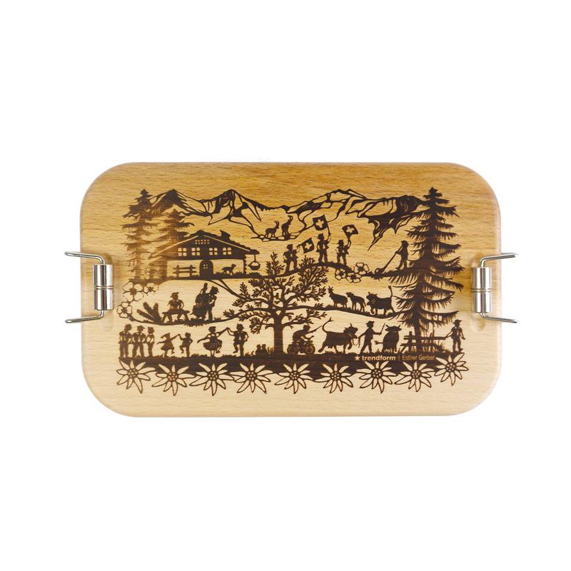 Trendform Lunchbox Metall SWISS TRADITION