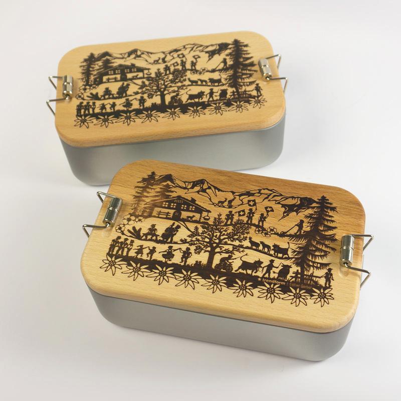 Trendform Lunchbox Metall SWISS TRADITION