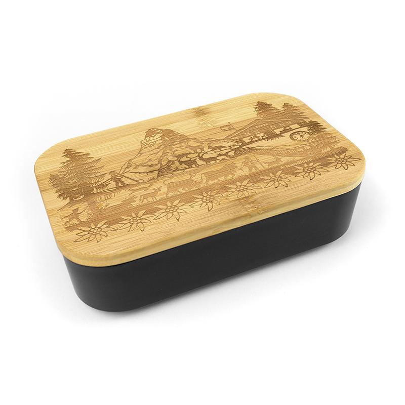 Trendform Lunchbox SWISS TRADITION Schwarz