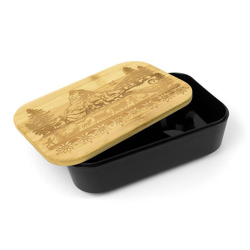 Trendform Lunchbox SWISS TRADITION Schwarz