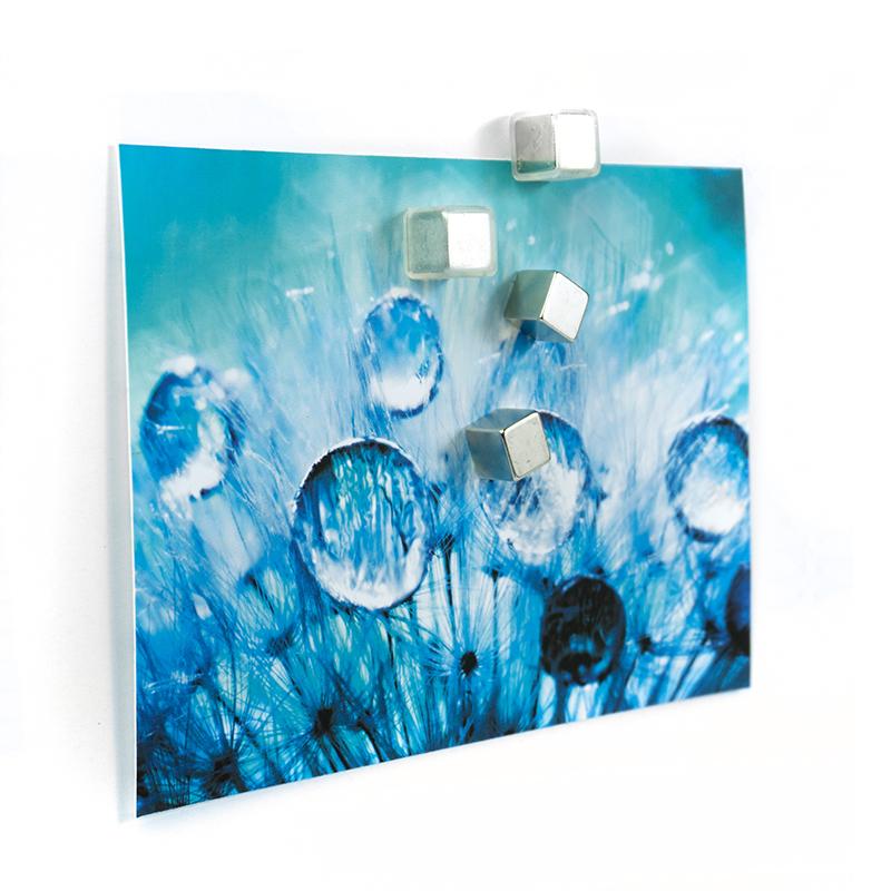 Trendform Magic Magnets CUBE 4er Set Silber