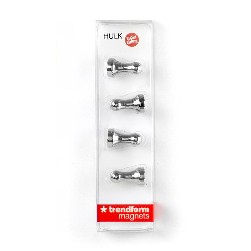 Trendform Magic Magnets HULK 4er Set Silber