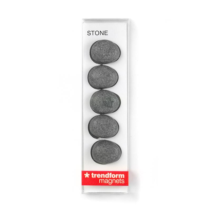 Trendform Magnet STONE 5er Set Grau