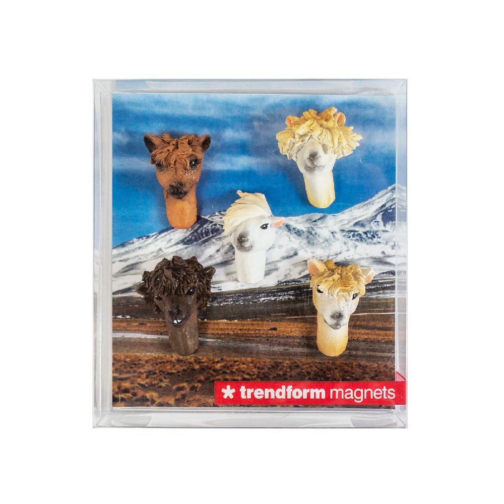 Trendform Magnete ALPACA 5er Set Multicolor