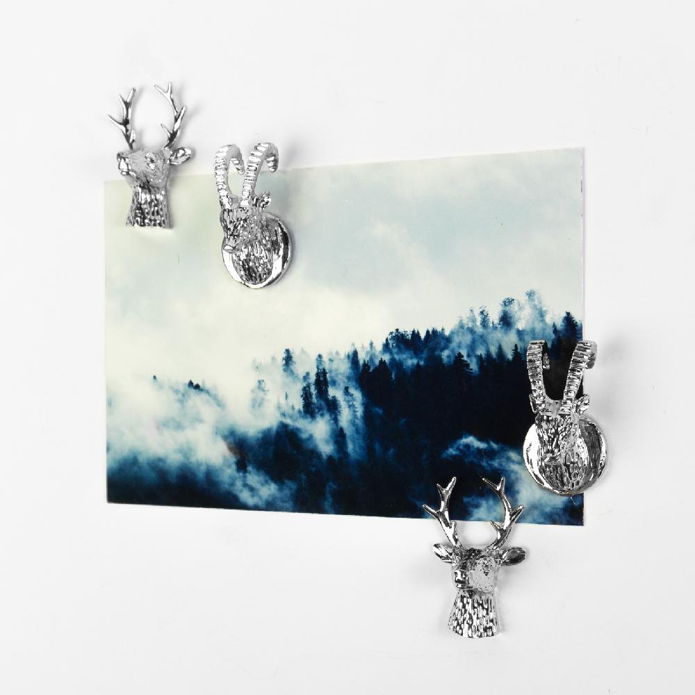 Trendform Magnete ALPINE 4er Set Silber