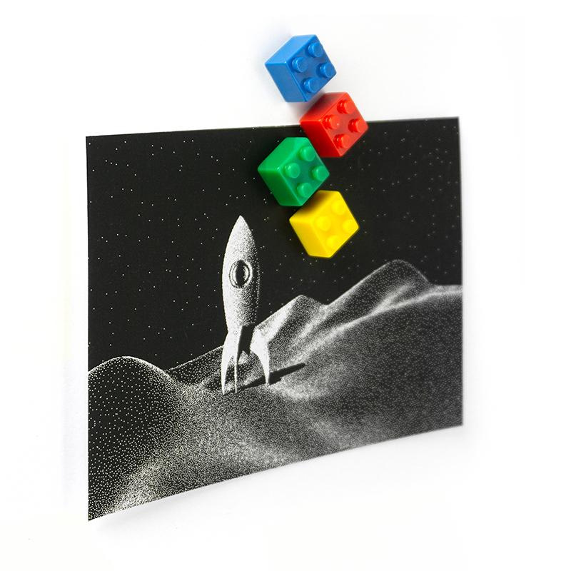 Trendform Magnete BRICK 4er Set