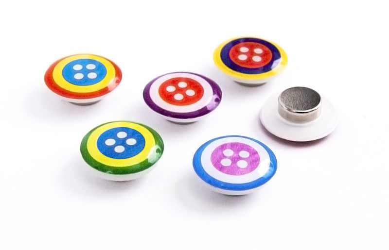 trendform Magnete BUTTON 6er Set