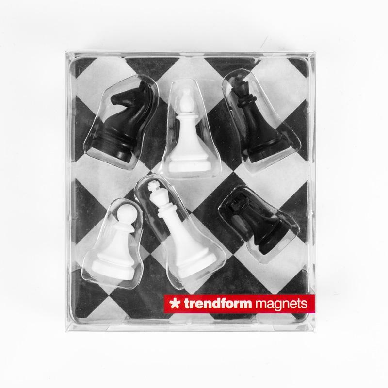 Trendform Magnete CHESS 6er Set Multicolor